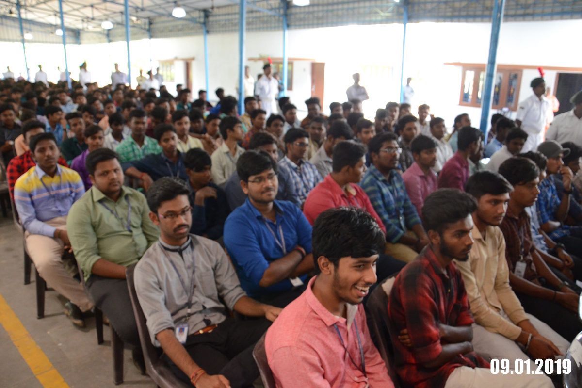 Participants at a community outreach event in Chennai