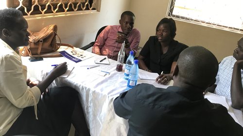 STREAM site team meeting, Uganda