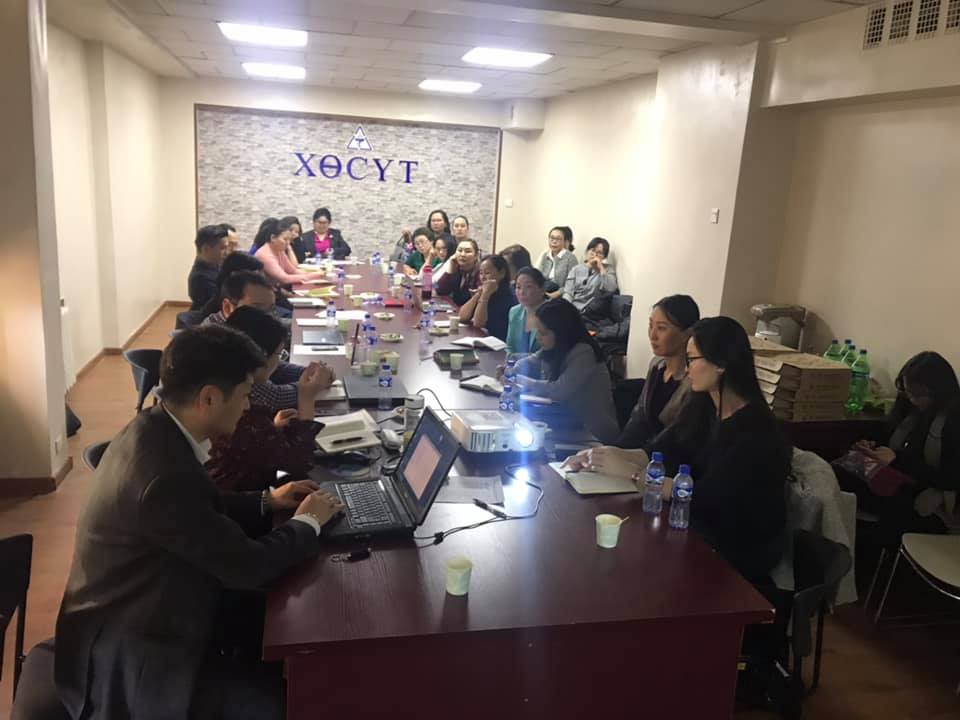 World TB Day meeting. STREAM CAB Mongolia gathers NGOs, IGOs and government representatives to discuss next steps for TB prevention and treatment.